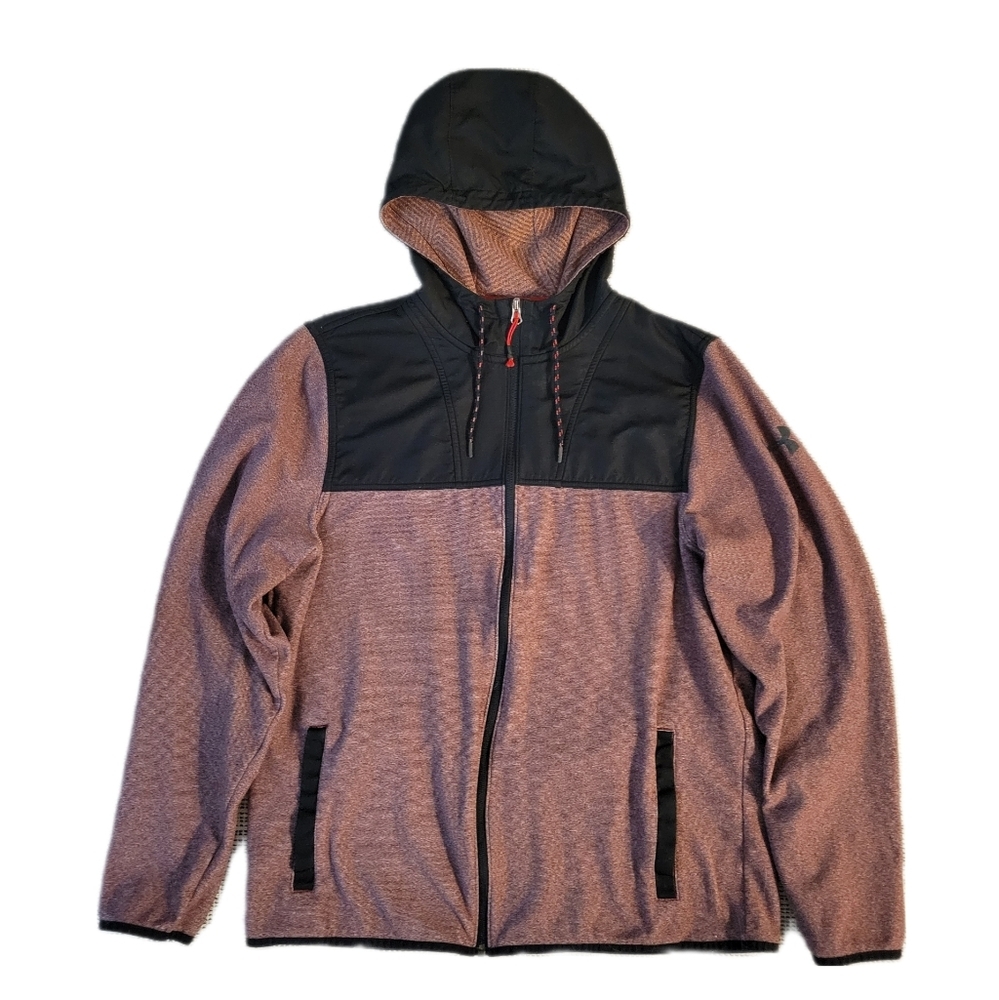 Under Armor Cold Gear Men's Hooded Loose Fit Jacket Size Large (L) Hoodie